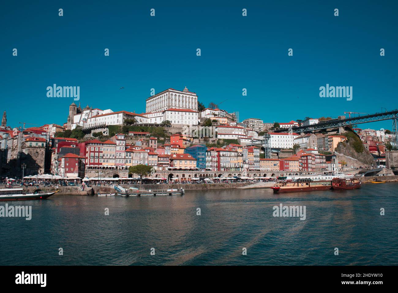 Nordufer und Kai, Porto Stockfoto