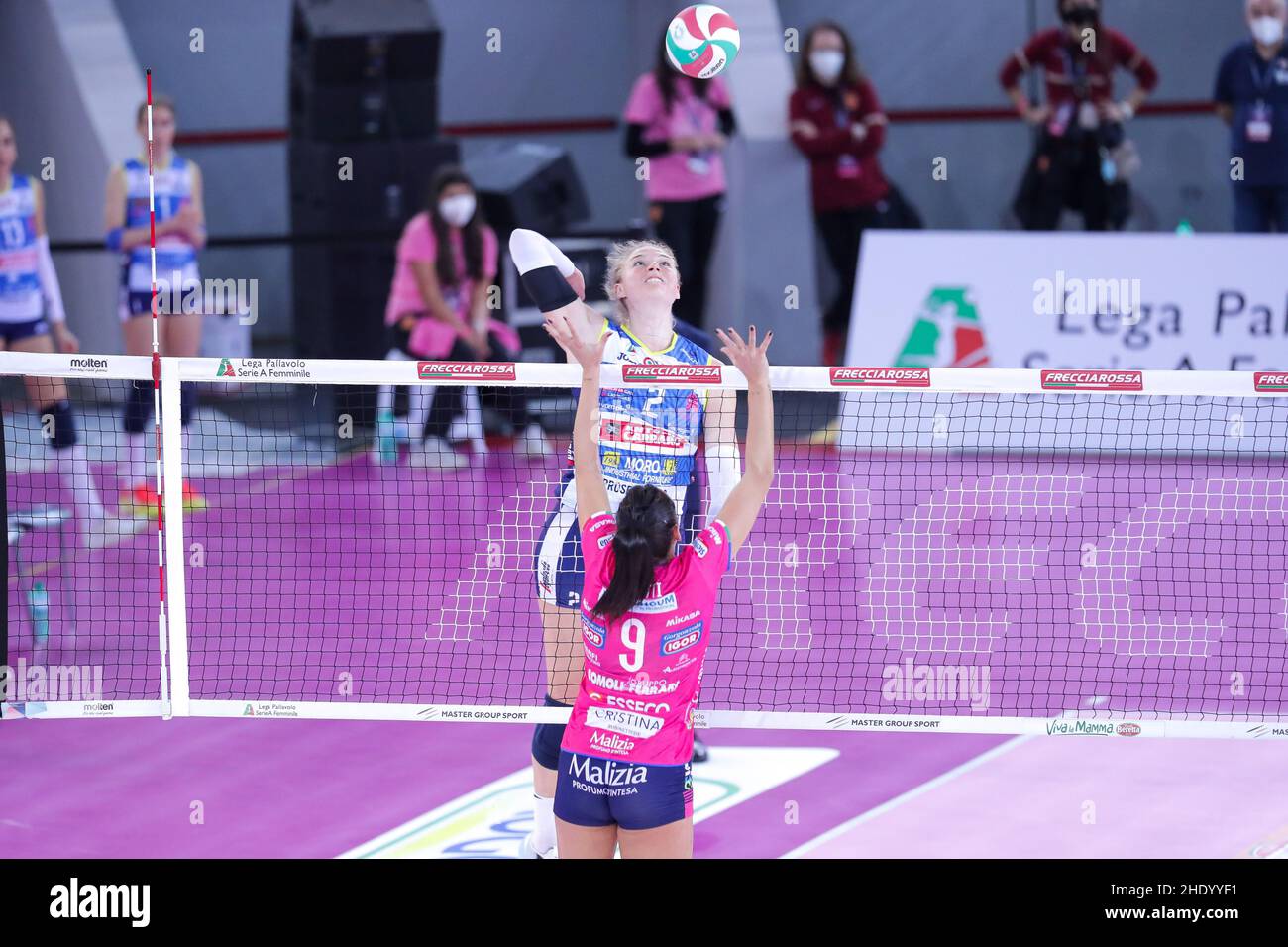 Kathryn Plummer (Conegliano) während des Imoco Volley Conegliano gegen Igor Gorgonzola Novara, Volleyball Ital Women Cup in Roma, Italien, Januar 06 2022 Stockfoto