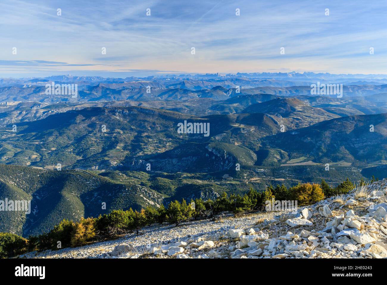Frankreich, Vaucluse, regionaler Naturpark Mont Ventoux, Brantes, die