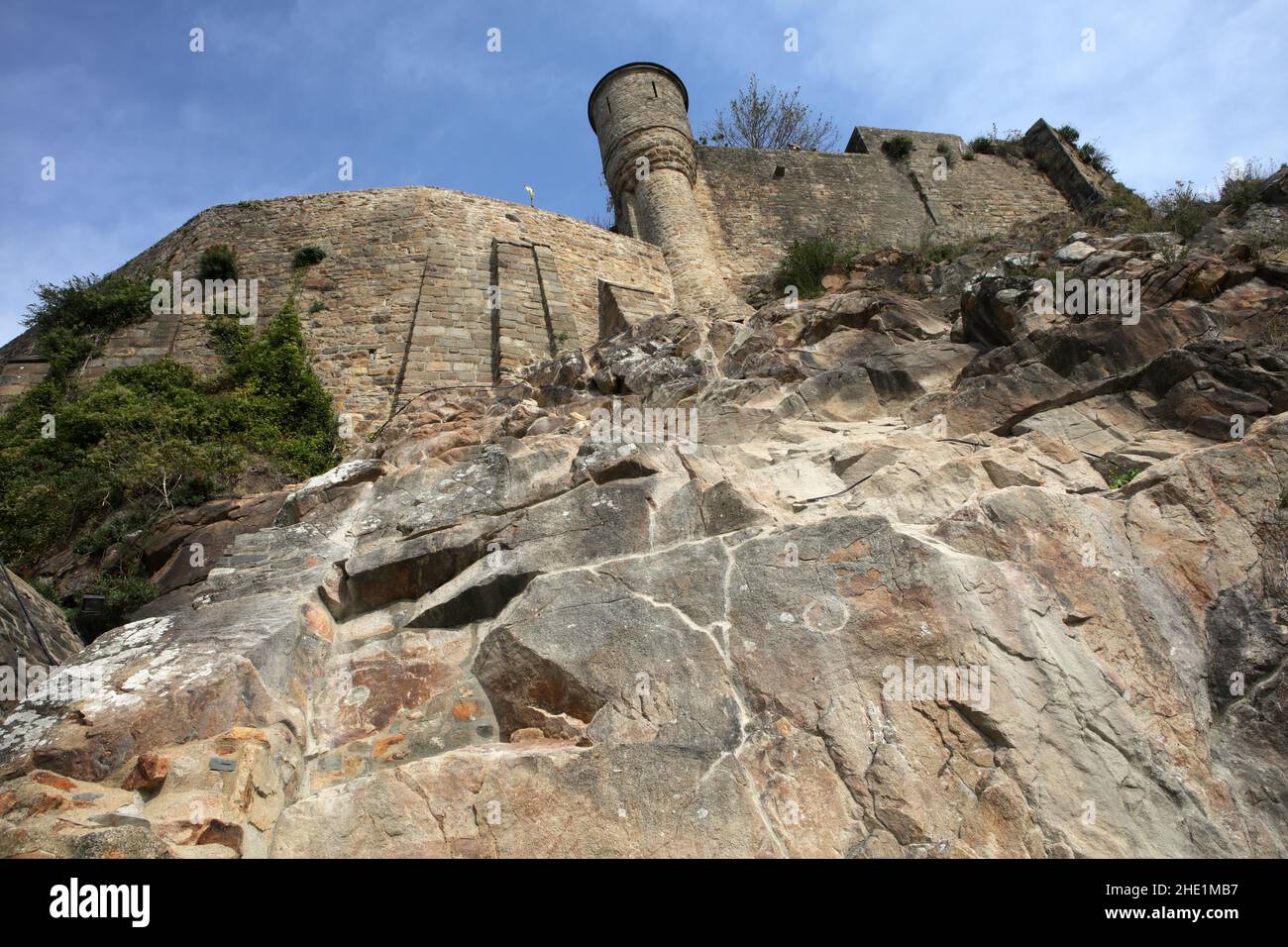 Mont-Saint-Michel - Manche - Normandie - Frankreich Stockfoto