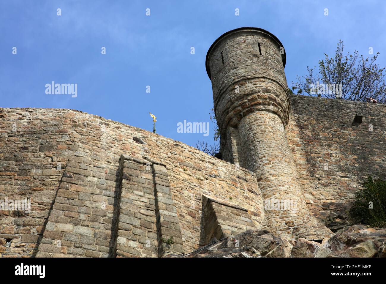 Mont-Saint-Michel - Manche - Normandie - Frankreich Stockfoto