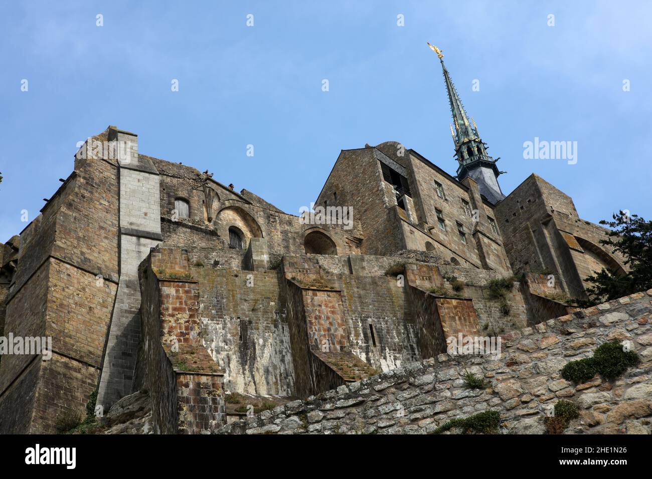 Mont-Saint-Michel - Manche - Normandie - Frankreich Stockfoto