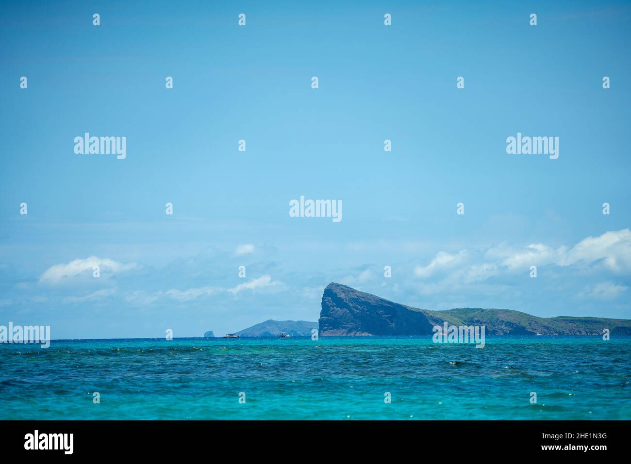 Coin de Mire, Mauritius Stockfoto