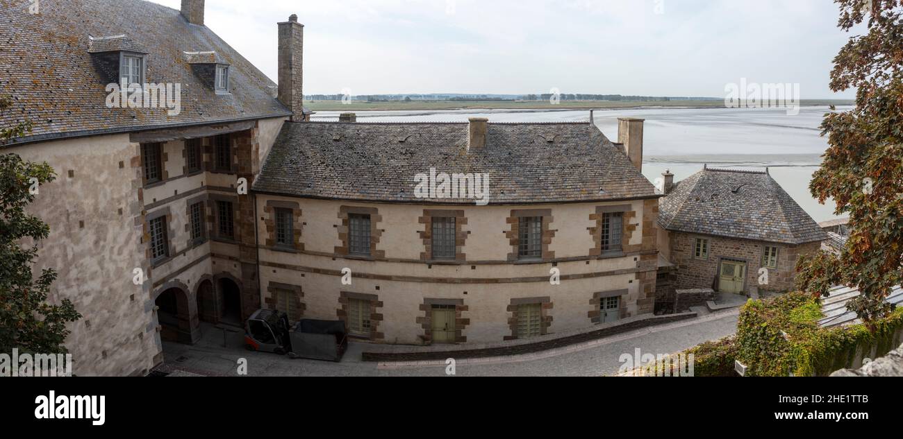 Mont-Saint-Michel - Manche - Normandie - Frankreich Stockfoto