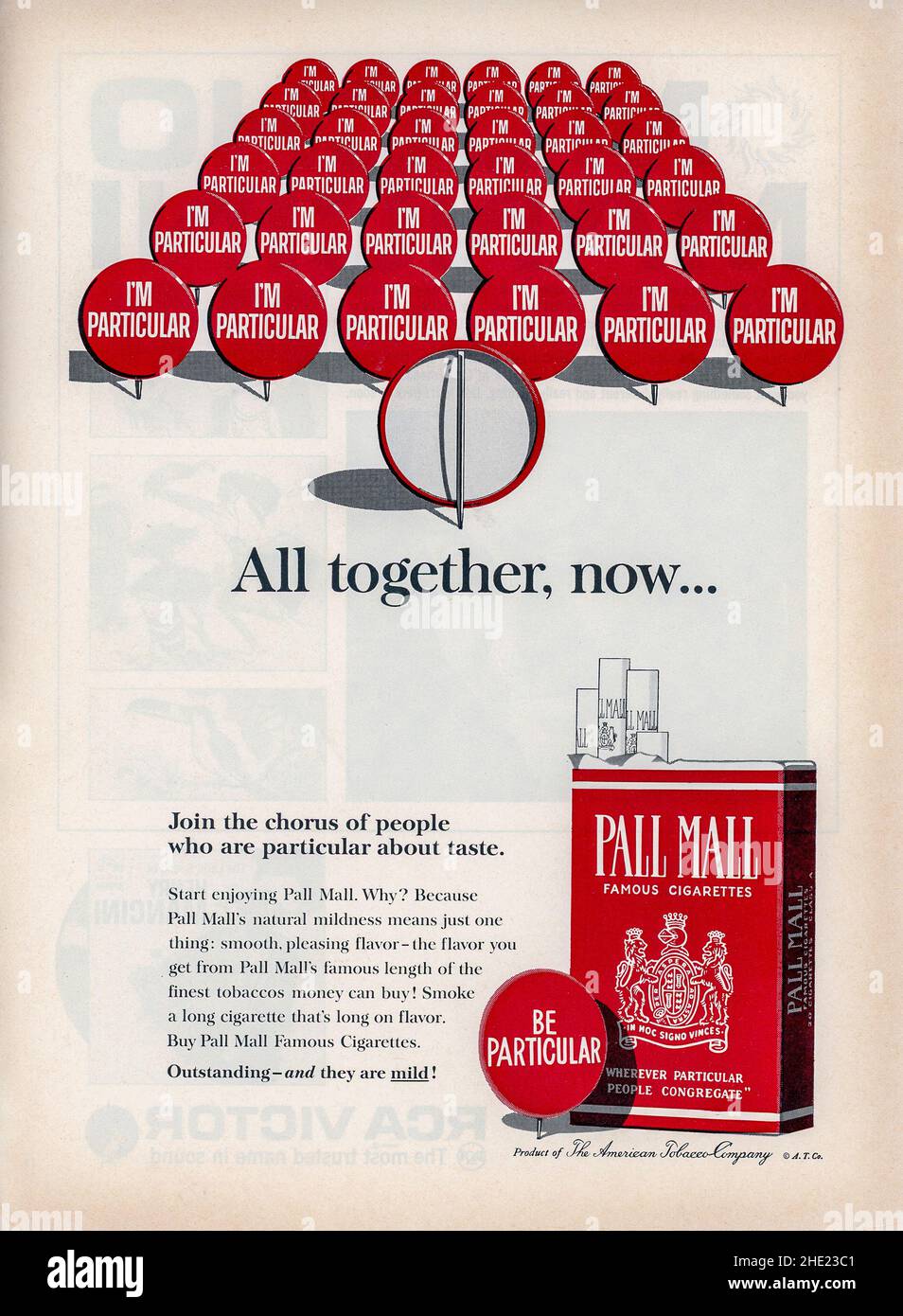 Juli 1965 Werbespot des Magazins „Playboy“, USA Stockfoto