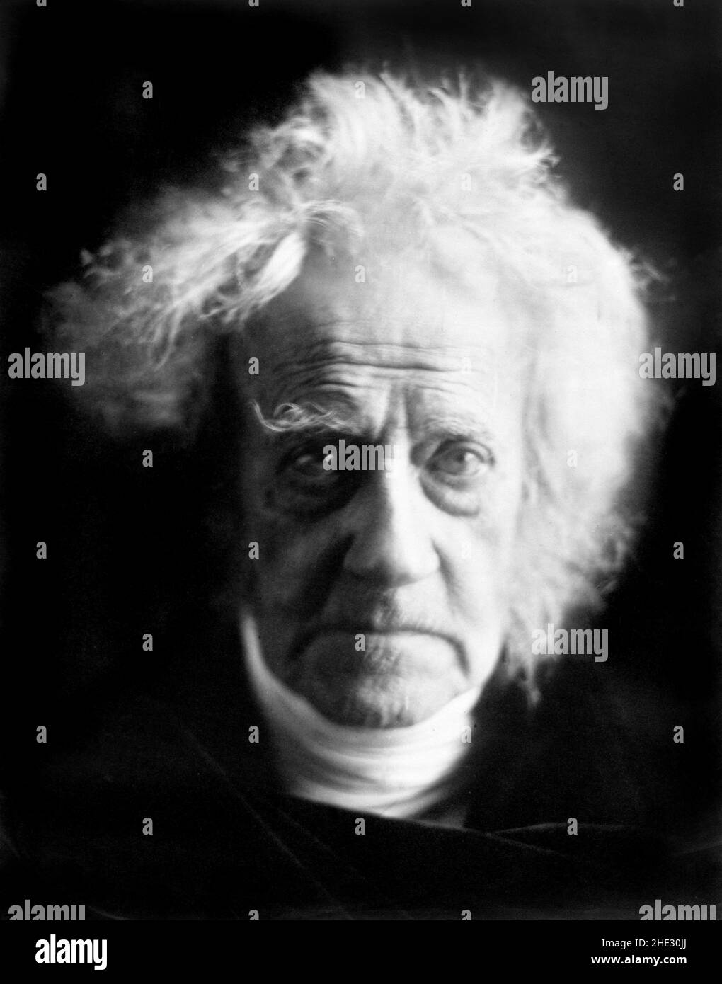 John Herschel. Porträt von Sir John Frederick William Herschel (1792-1871) von Julia Margaret Cameron, 1867 Stockfoto John Herschel. Porträt von Sir John Frederick William Herschel (1792-1871) von Julia Margaret Cameron, 1867 Stockfoto