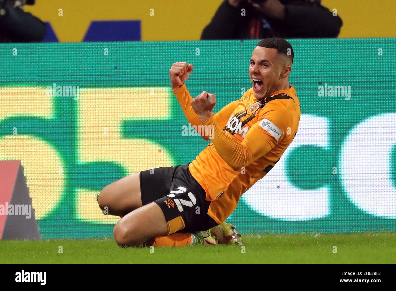 TYLER SMITH, HULL CITY FC V EVETON FC, 2022 Stockfoto