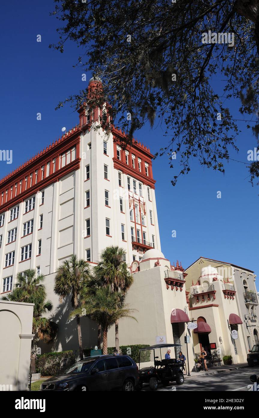 ST. AUGUSTINE / FLORIDA / USA - 05. 2017.- älteste Stadt Amerikas gegründet von Pedro Menendez de Aviles in 1565 Reisen tourisim historischen Orten . (Foto: Francis Dean/Dean Picturs) Stockfoto