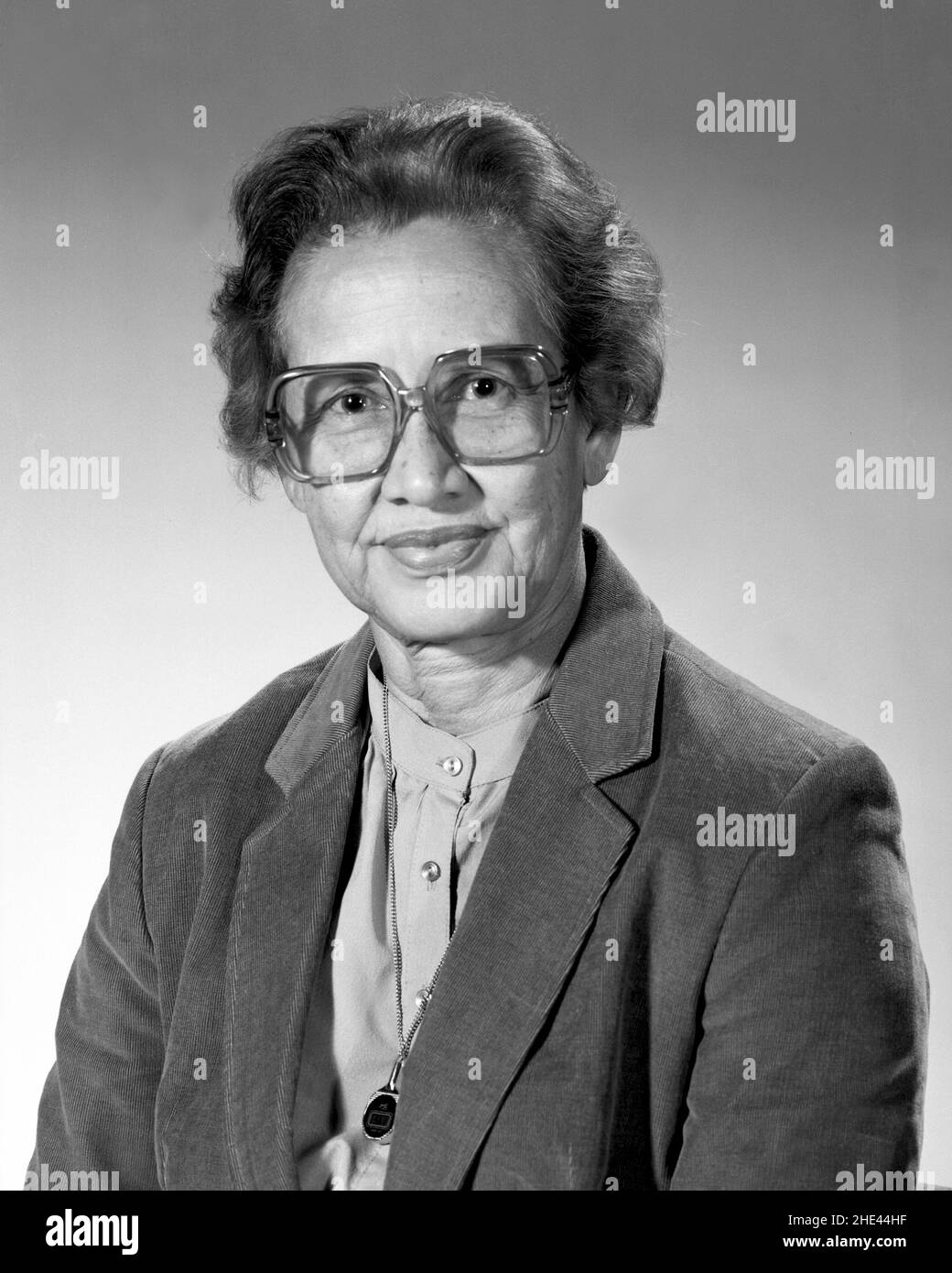 Katherine Johnson, auch Katherine Coleman Goble Johnson, Katherine Johnson (1918 – 2020) amerikanische Mathematikerin, deren Berechnungen der Orbitamechanik als NASA-Mitarbeiterin entscheidend für den Erfolg der ersten und nachfolgenden US-Besatzungsflüge waren. Stockfoto