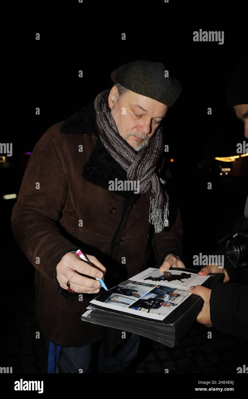 Torsten Münchow bei der Premiere des Theaterstücks 'Rent A Friend' im Schlosspark Theater. Berlin, 08.01.2022 Stockfoto