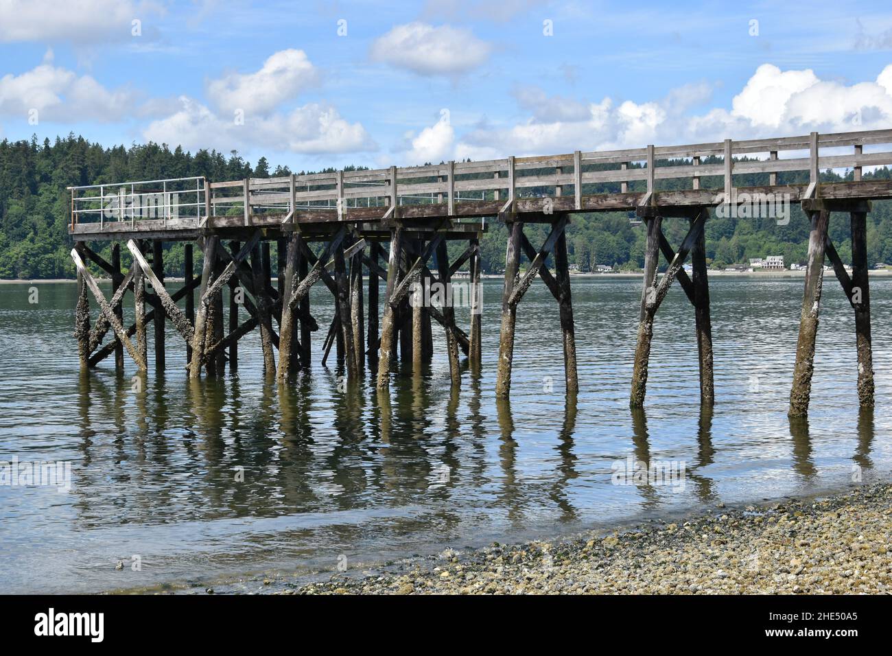 Wunderschöne Bainbridge Island, Washington Stockfoto