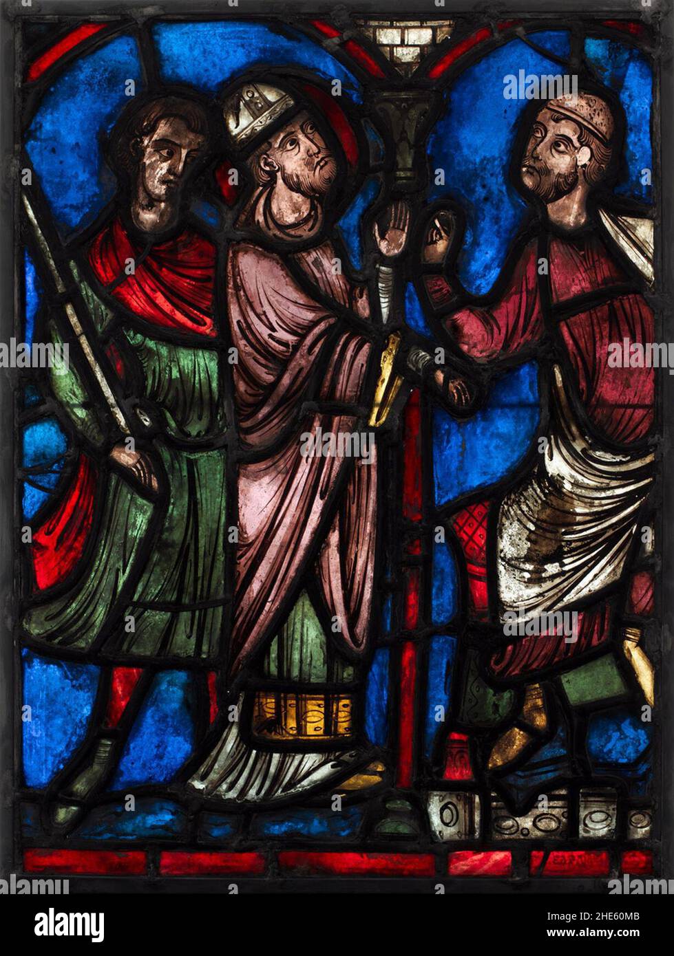 Der heilige Nikolaus wirft der Kathedrale des Konsuls von SaintGervais