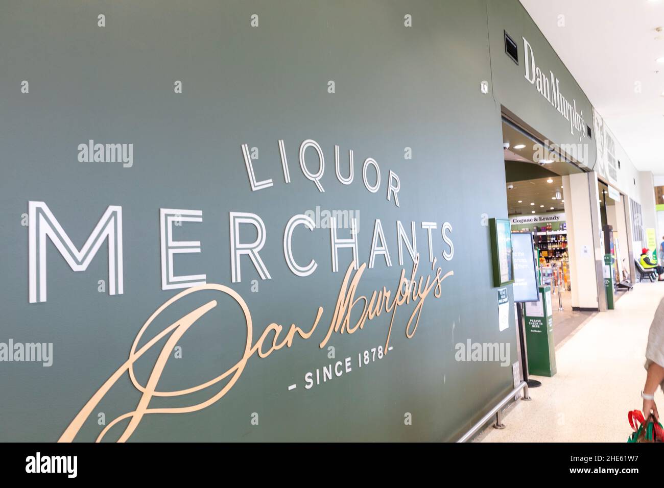 Dan Murphys Alkoholgeschäft in Sydney, NSW, Australien Stockfoto