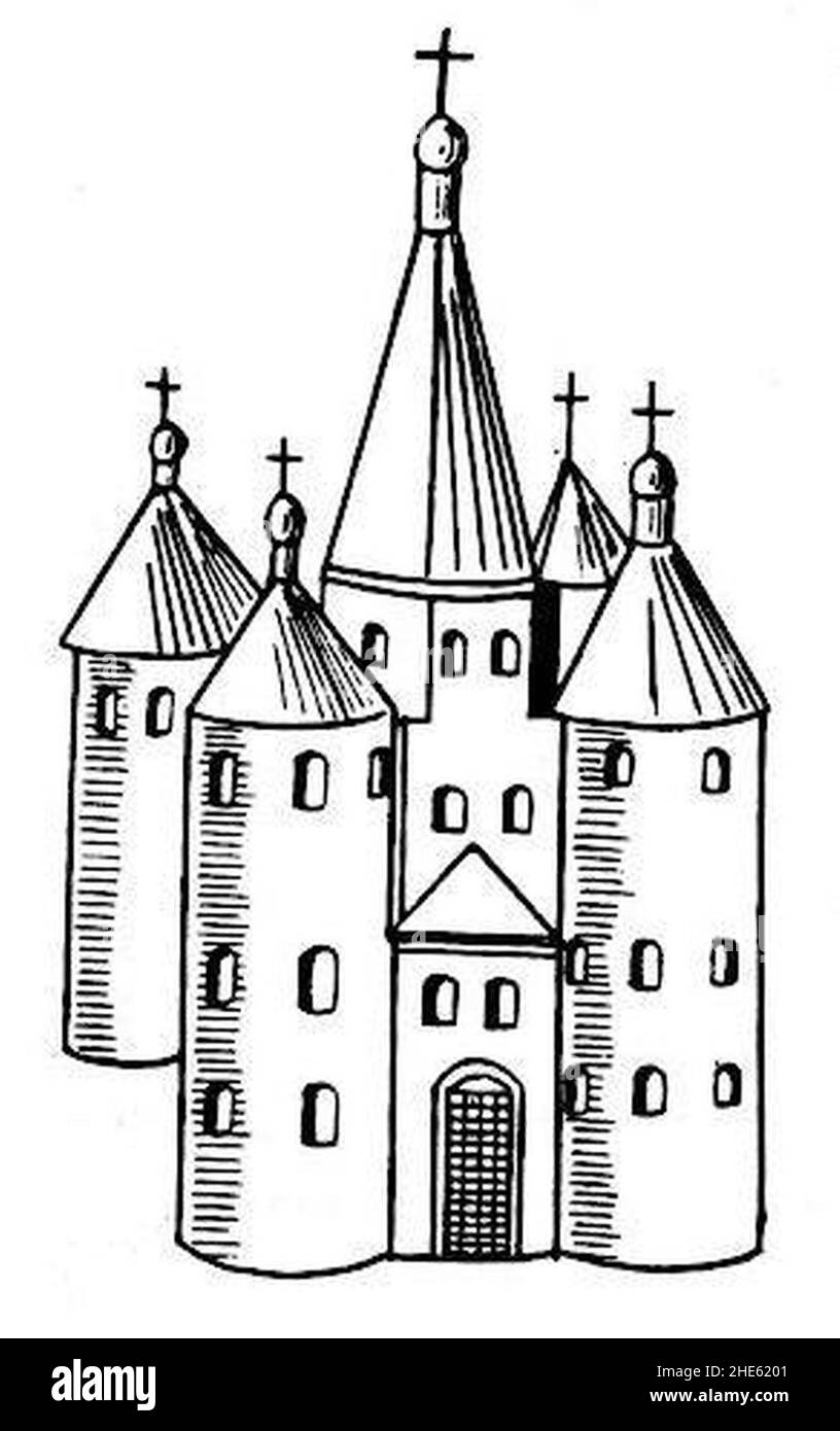 Hagia Sophia Polacak. Stockfoto