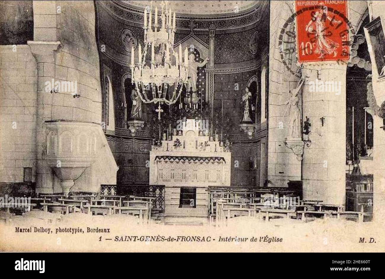 Saint genes de fronsac Fotos und Bildmaterial in hoher Auflösung Alamy