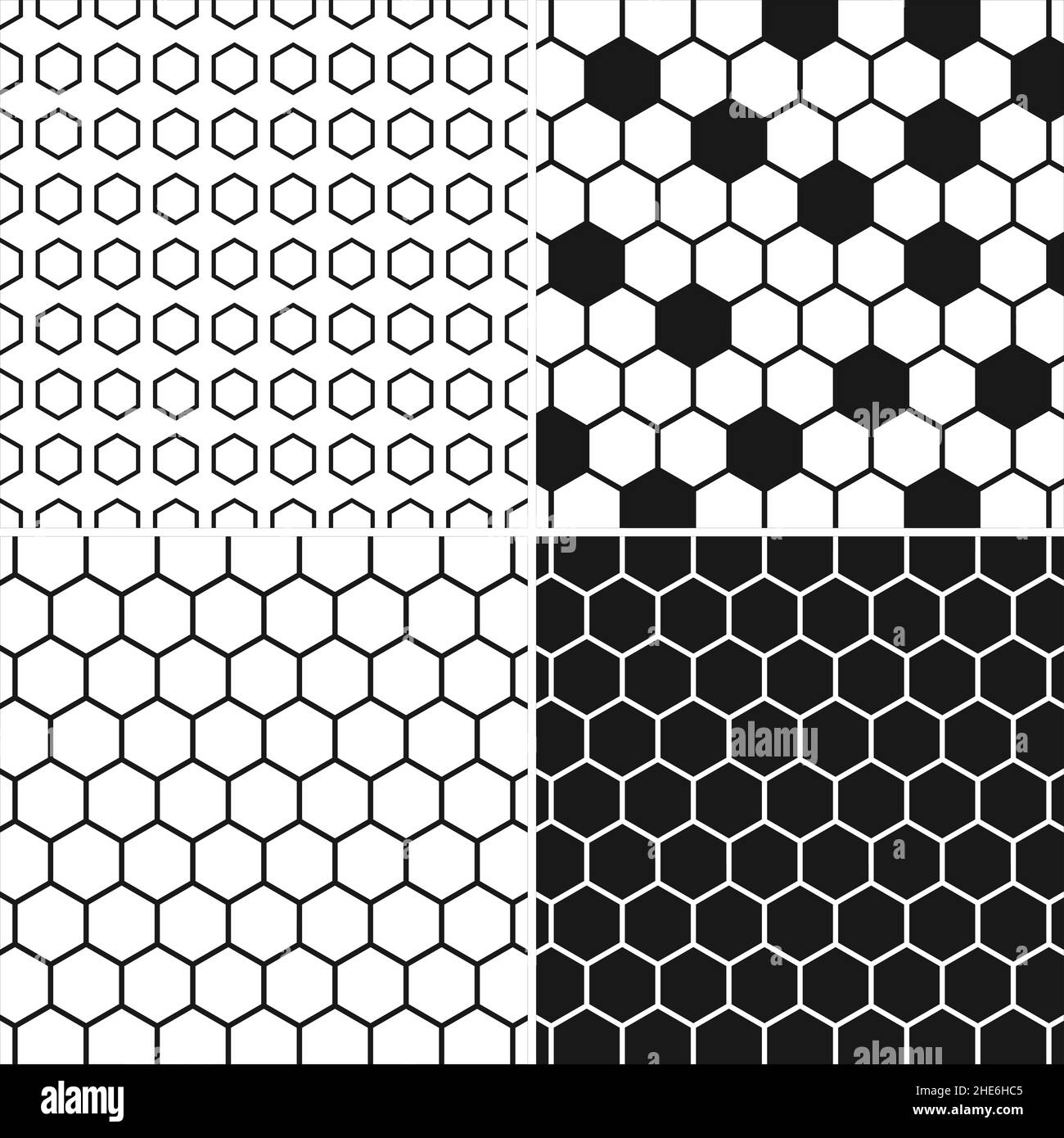 Sammlung von nahtlosen geometrischen Mustern. Stock Vektor