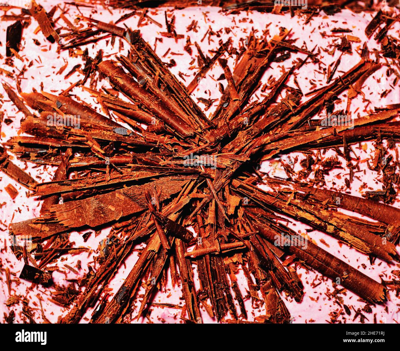 Lapacho oder Taheebo - Kräutertee aus der inneren Rinde des pau d'Arco-Baumes Stockfoto