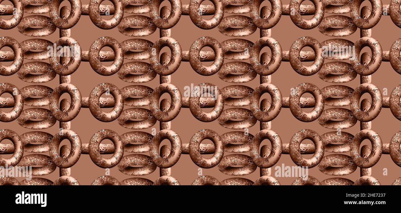3D Abstrakt nahtloser Hintergrund mit geometrischen Formen, schmutzigen Spritzern, Flecken für Ihre kreativen ideas.Can verwendet werden, um Fliesen, Textilien, Tapeten zu entwerfen. Stockfoto