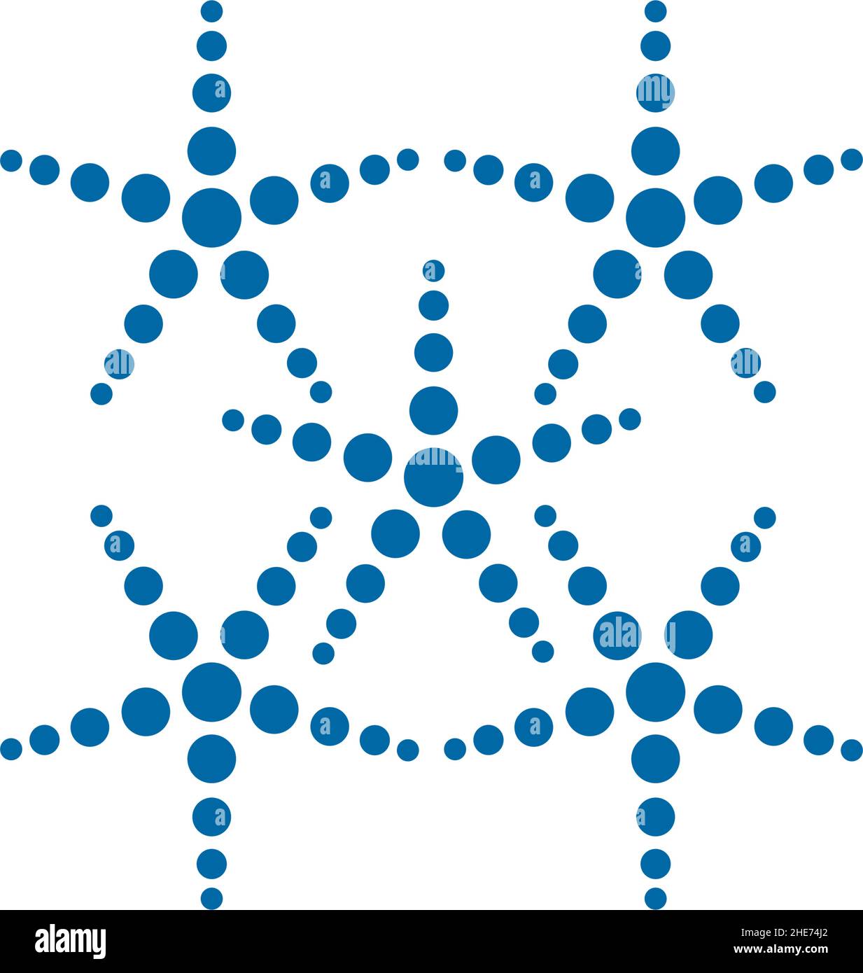Sea Star Beach Resort Vektor-Logo-Design Stock Vektor
