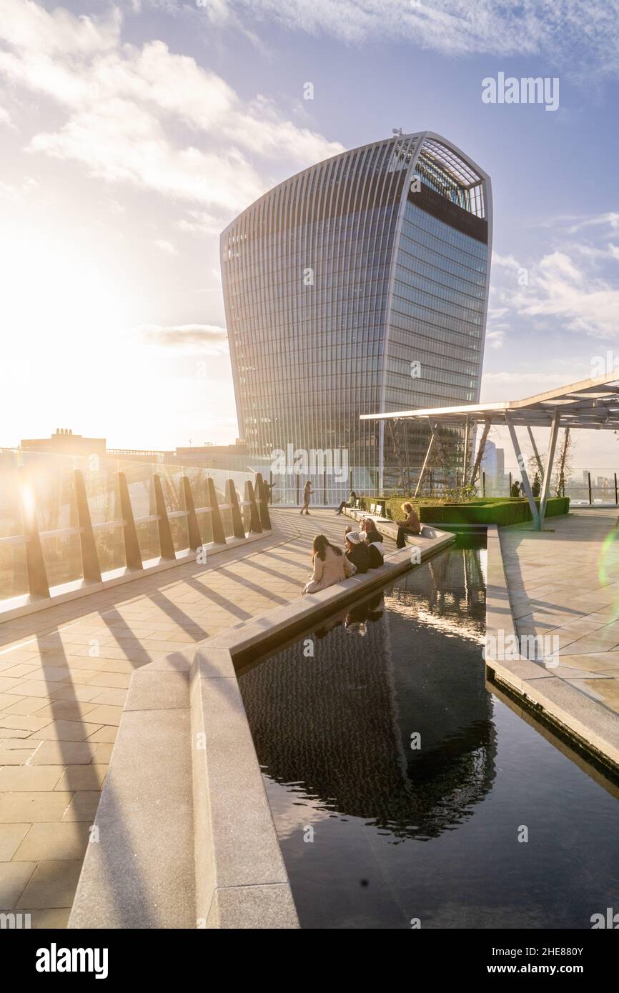 The Garden at 120, City of London, England Stockfoto