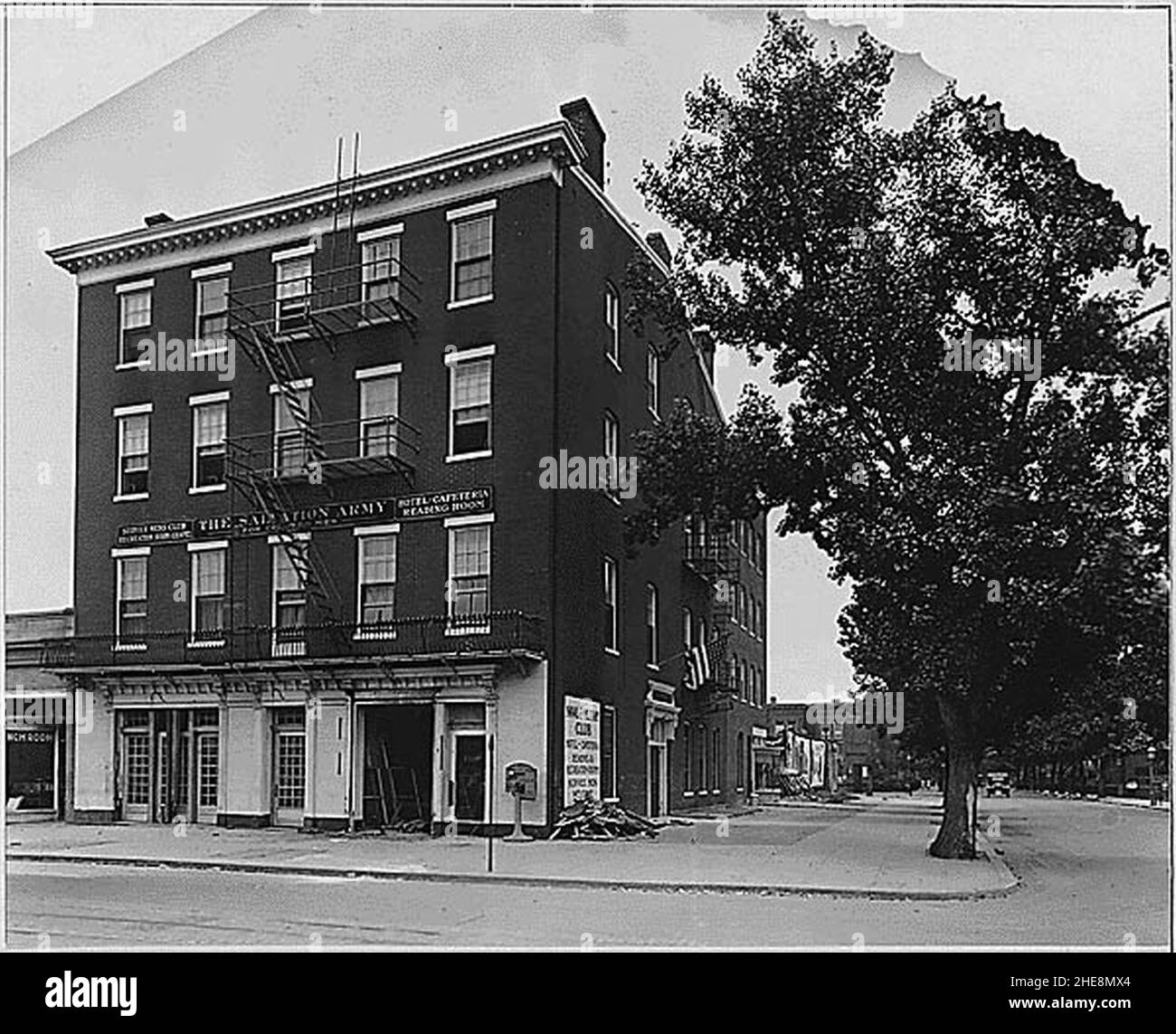 Aktivitäten der Heilsarmee...7th und P Streets, Washington, DC, 1917 - ca. 1919 (4923598505). Stockfoto