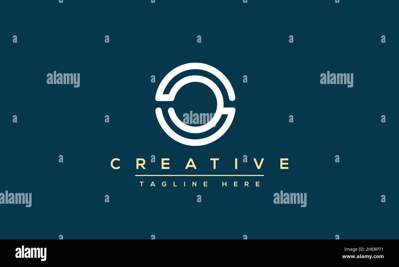 Kreative abstrakte Buchstabe O Logo Design-Vorlage. OO Icon anfängliches Monogramm und Symbol im Vektor Stock Vektor