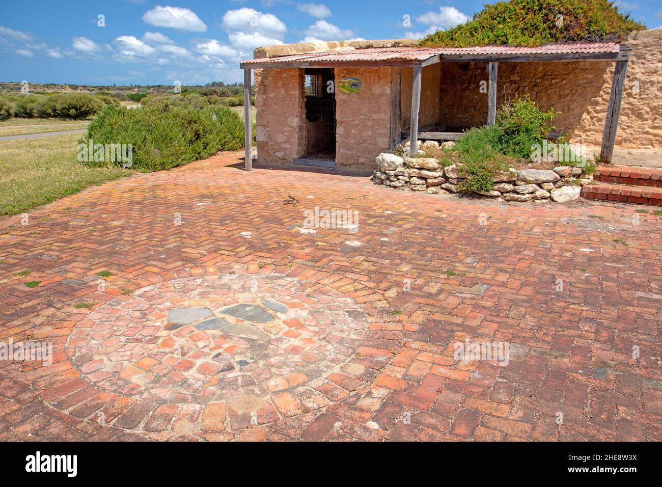 Die ehemalige Pleasant Banks Farm in Port Elliot Stockfoto