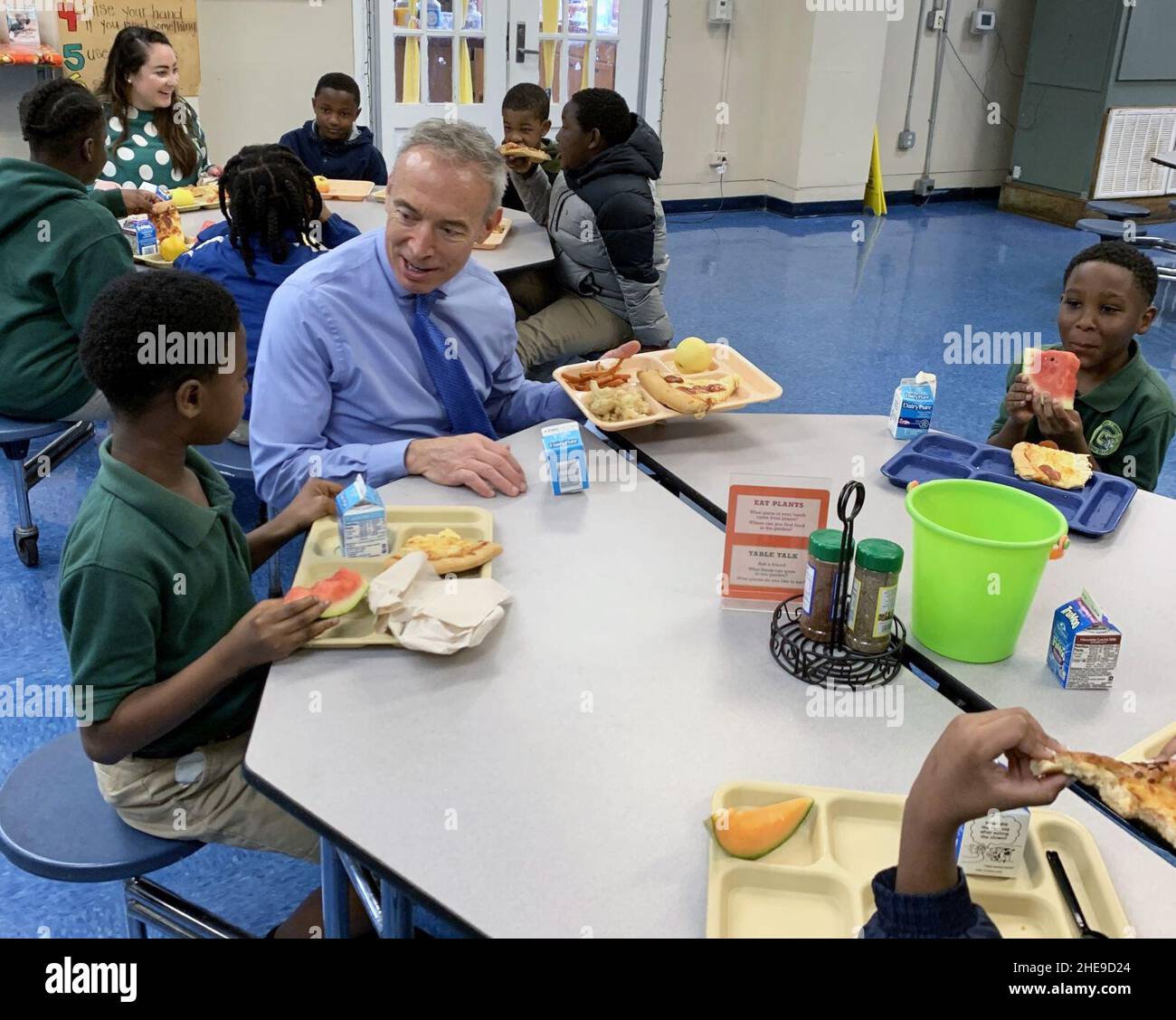 Samuel Green Charter School, New Orleans, März 2020 05. Stockfoto