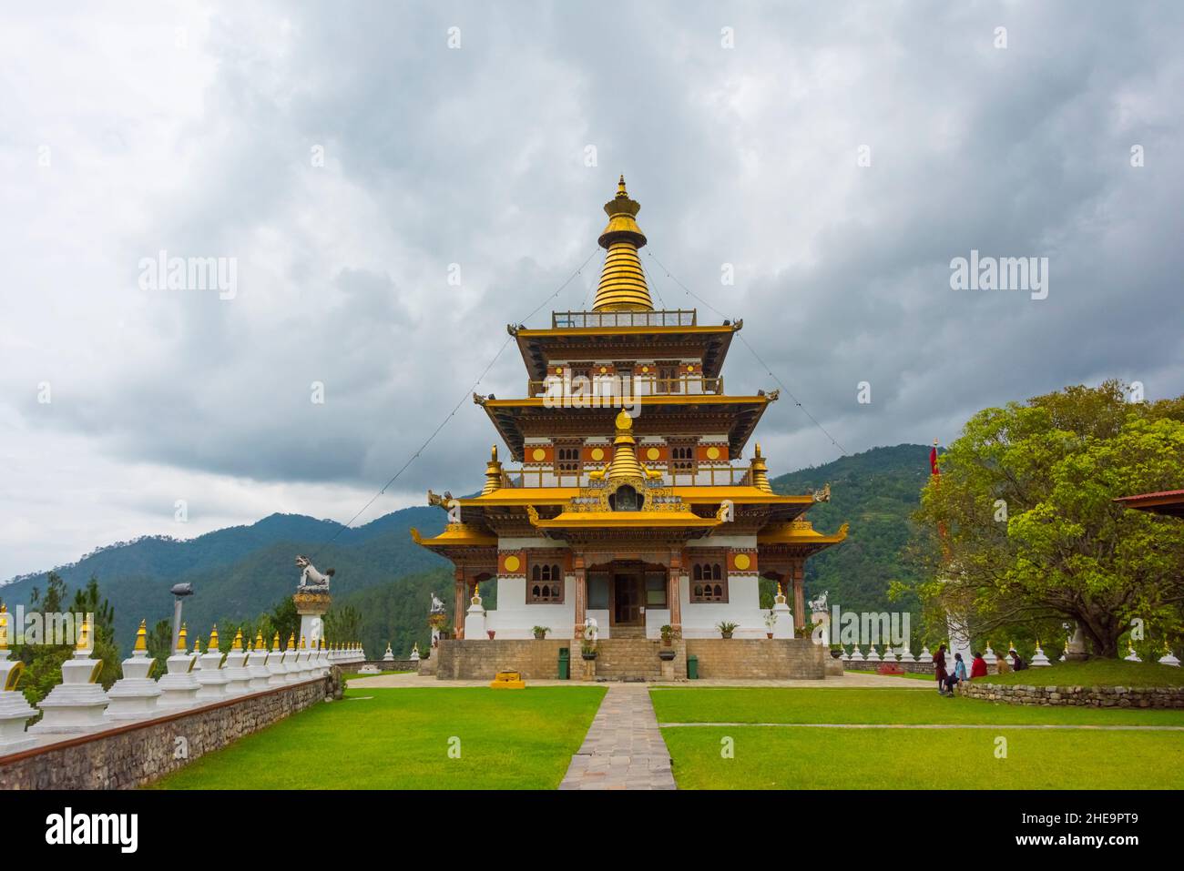 Khamsum Yulley Namgyal Chörten, Punakha, Bhutan Stockfoto