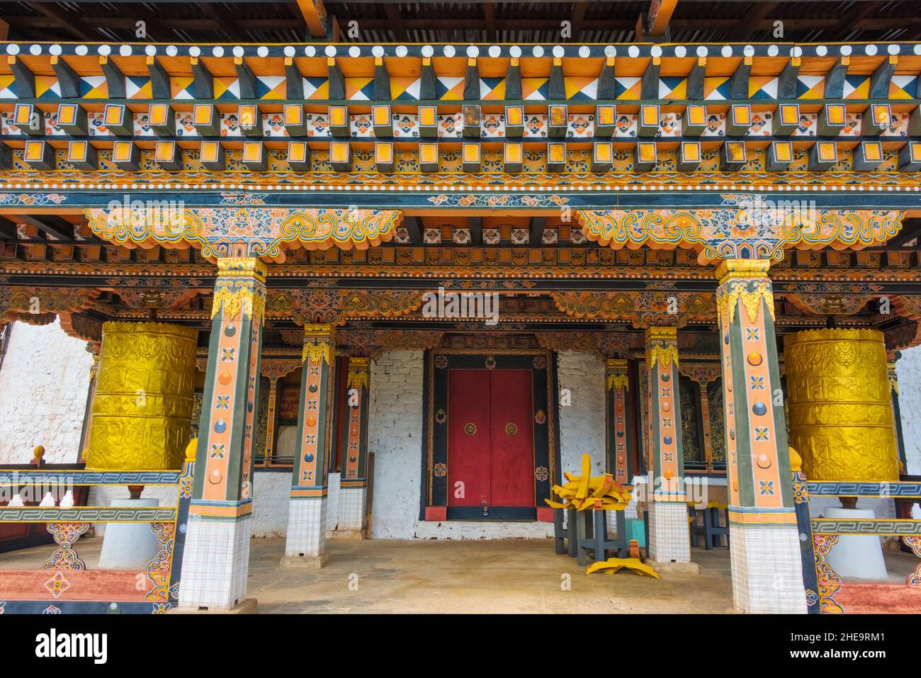 Nationalmuseum, Paro, Bhutan Stockfoto