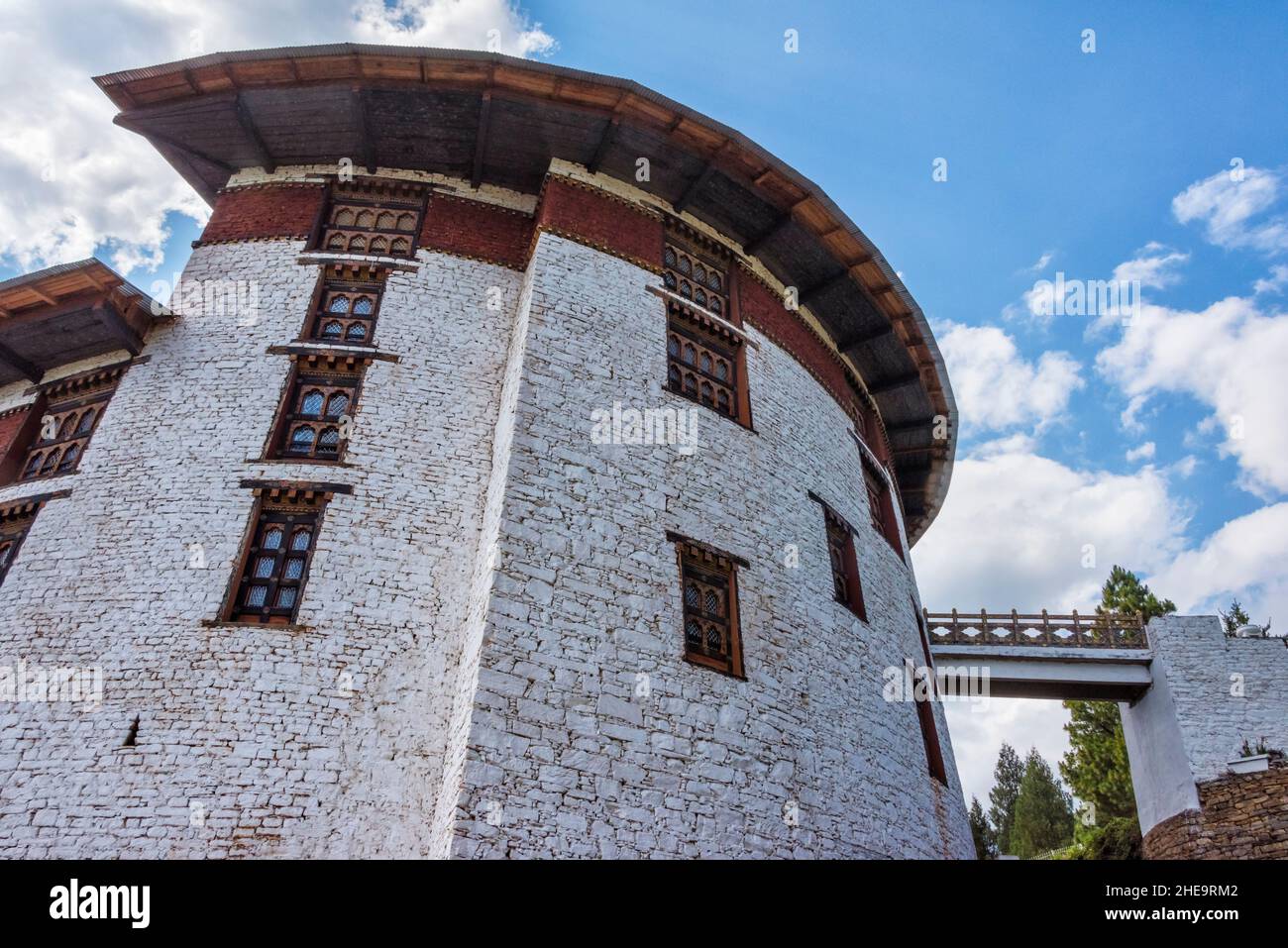 Nationalmuseum, Paro, Bhutan Stockfoto