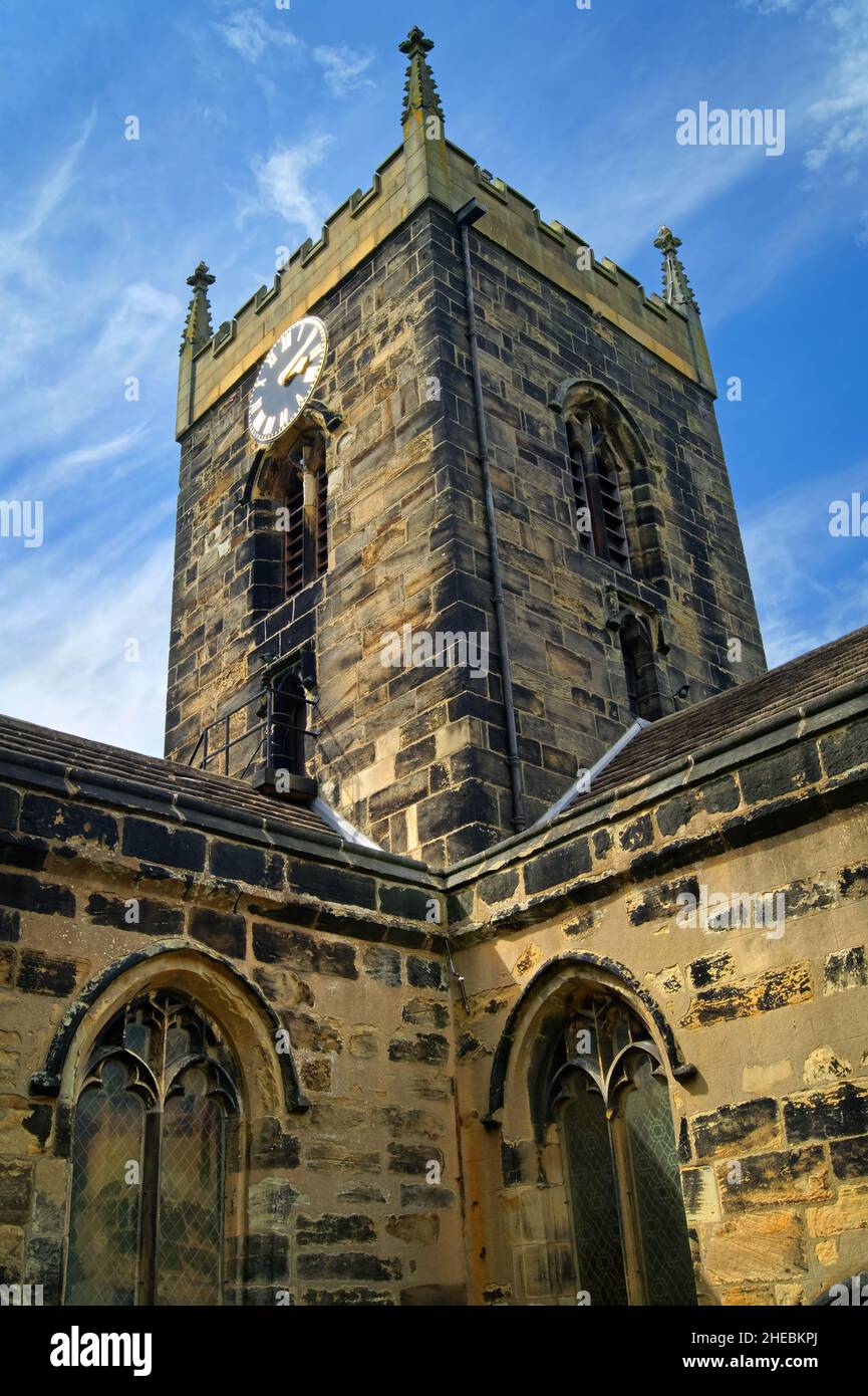 Großbritannien, West Yorkshire, Wakefield, Crofton, All Saints Church Stockfoto