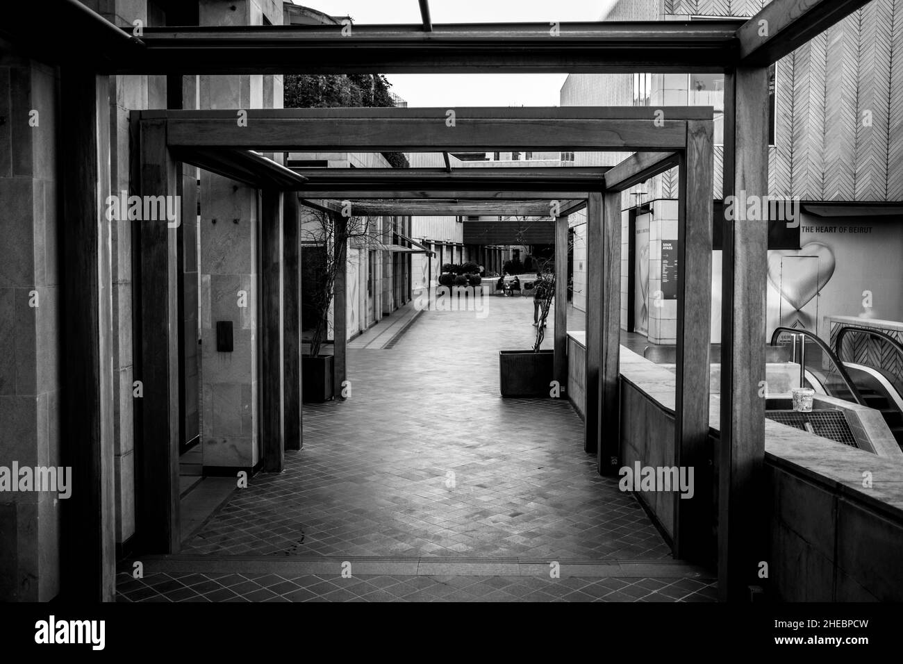 Städtisches Beirut Stockfoto