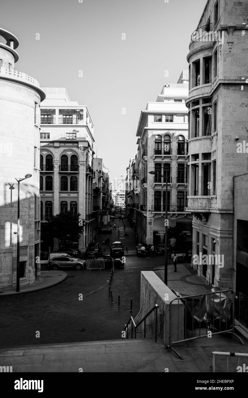Städtisches Beirut Stockfoto