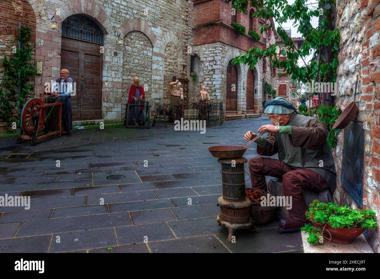 Corciano, Perugia, Umbrien, Italien Stockfoto