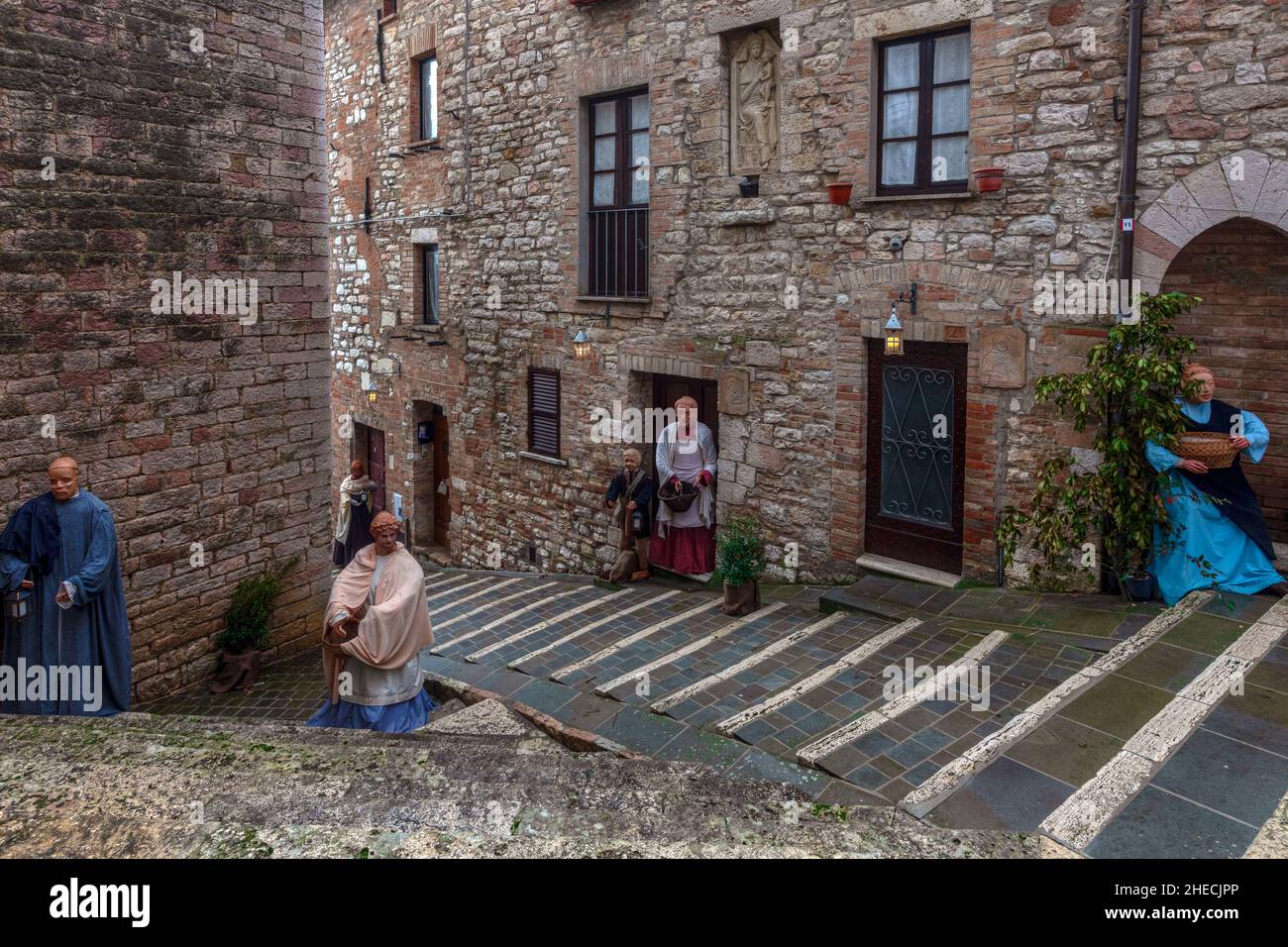 Corciano, Perugia, Umbrien, Italien Stockfoto