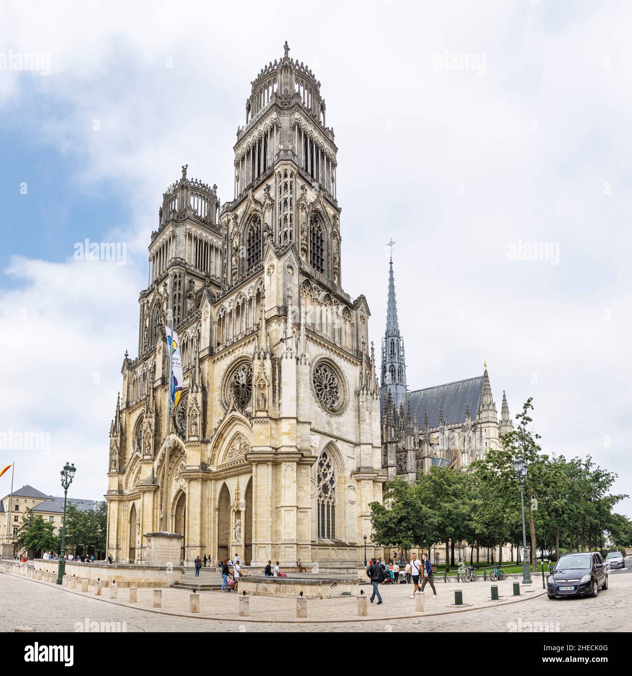 Frankreich, Loiret, Orleans, Kathedrale Ste Croix Stockfoto
