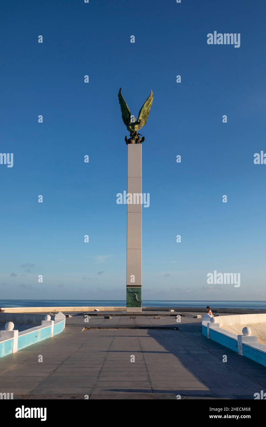 Mexiko, Campeche, ummauerte Stadt, die zum UNESCO-Weltkulturerbe gehört