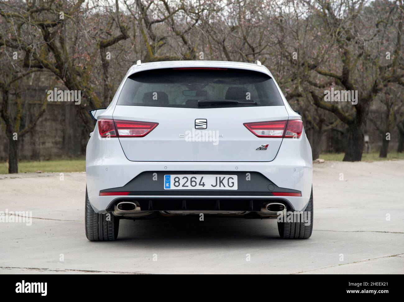 Leon Cupra spanischer Sportwagen mit 2016 SITZEN Stockfoto