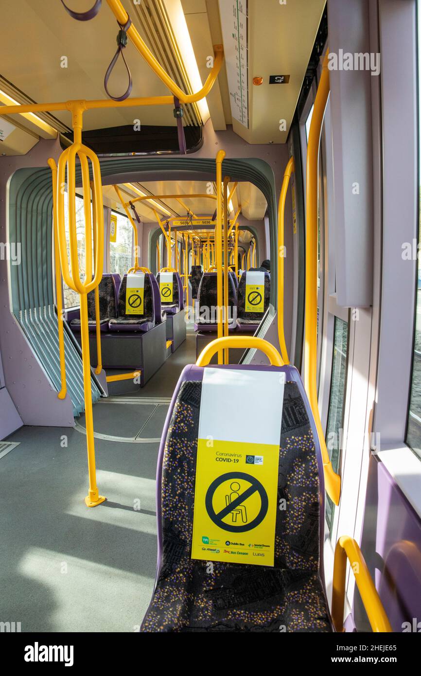 luas-Wagen-Sitze Stockfoto