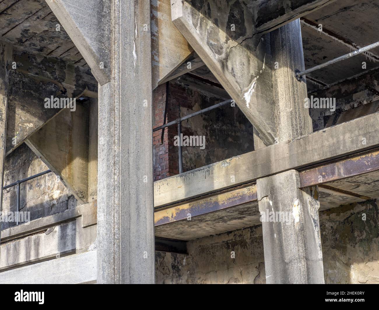 Fort Hancock ist ein ehemaliges Fort der United States Army in Sandy Hook, Gateway National Recreation Area, Middletown Township, New Jersey, USA Stockfoto