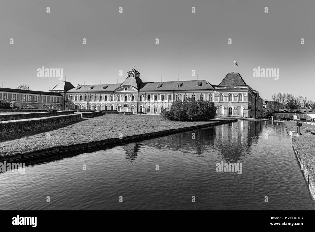 Schloss Nymphenburg in München, Deutschland Stockfoto