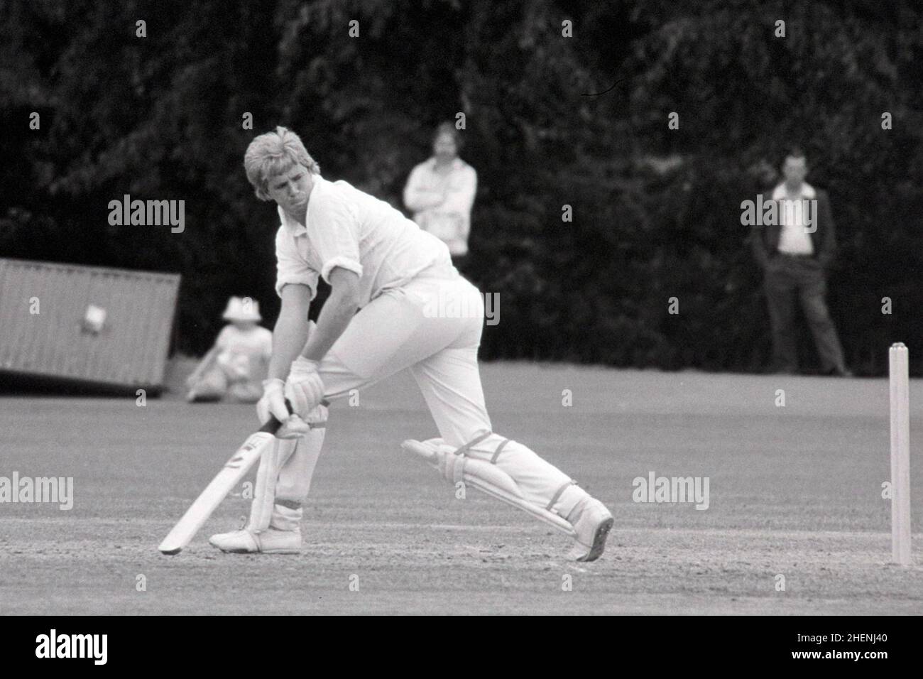 Kerry O’Keefe (aus), Derbyshire vs. Australier, Chesterfield, Derbyshire, England, 29th., 30th. Juni und 1st. Juli 1977 Stockfoto
