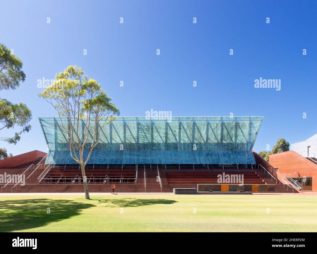 Joondalup, WA, Australien - Business School an der Edith Cowan University von Francis-Jones Morehen Thorp mit Hassell Stockfoto