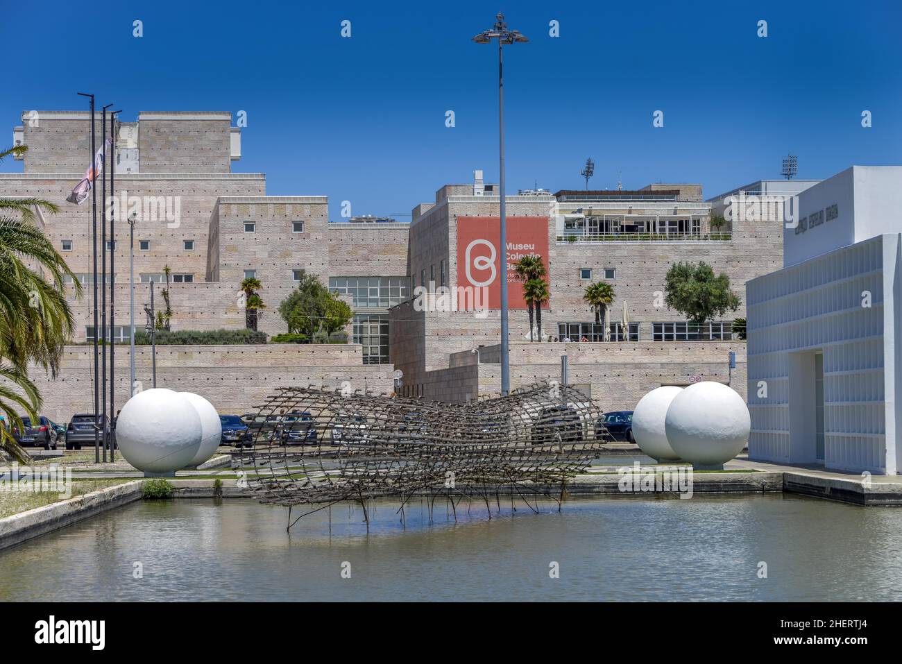 Museu Colecao Berardo Kunstmuseum, Belem, Lissabon, Portugal Stockfoto