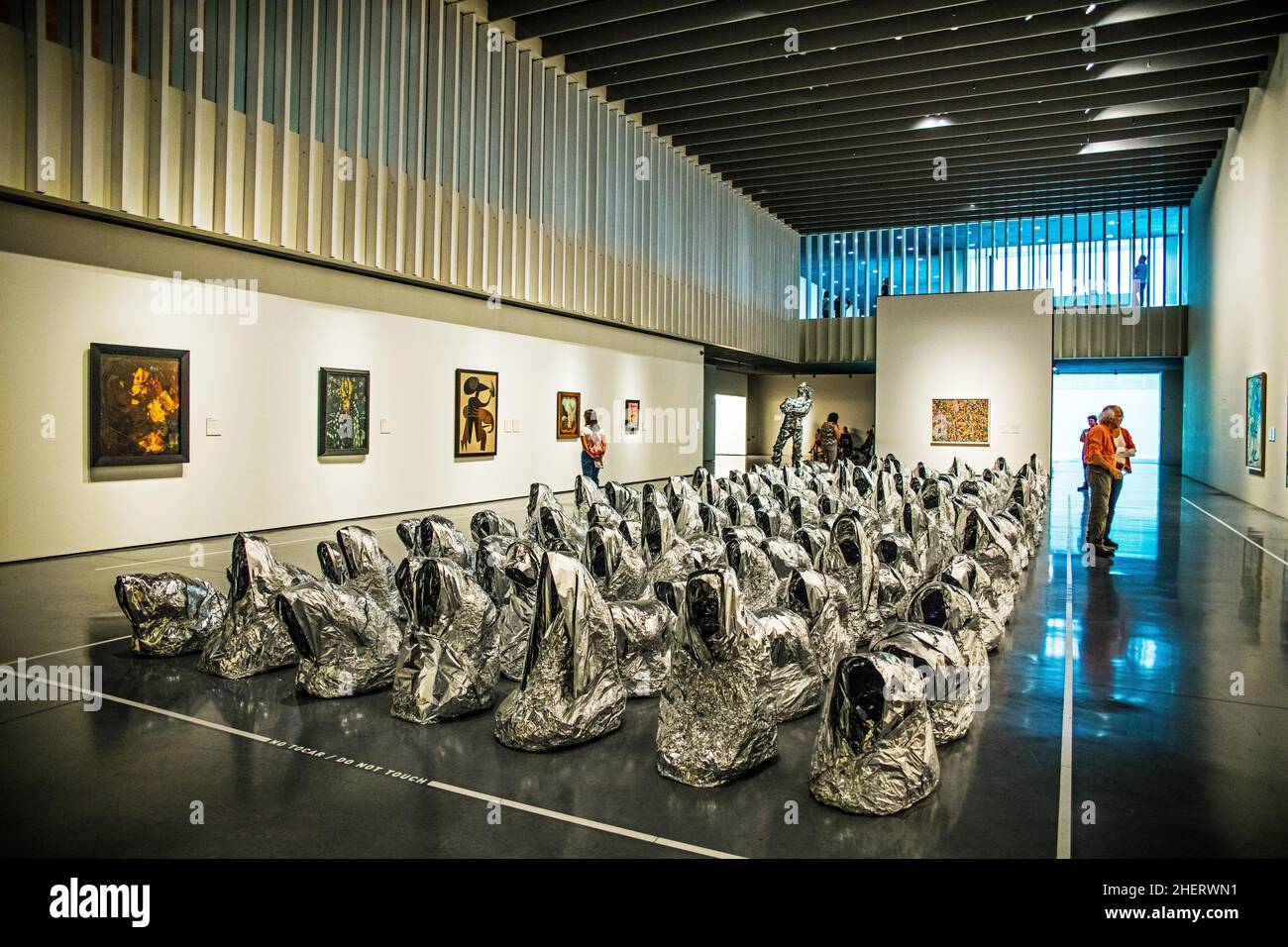 Ghostt (2007) von Kader Attia, Centre Centre Centre Centre Centre Centre Centre. Malaga, Malaga, Andalusien, Spanien Stockfoto