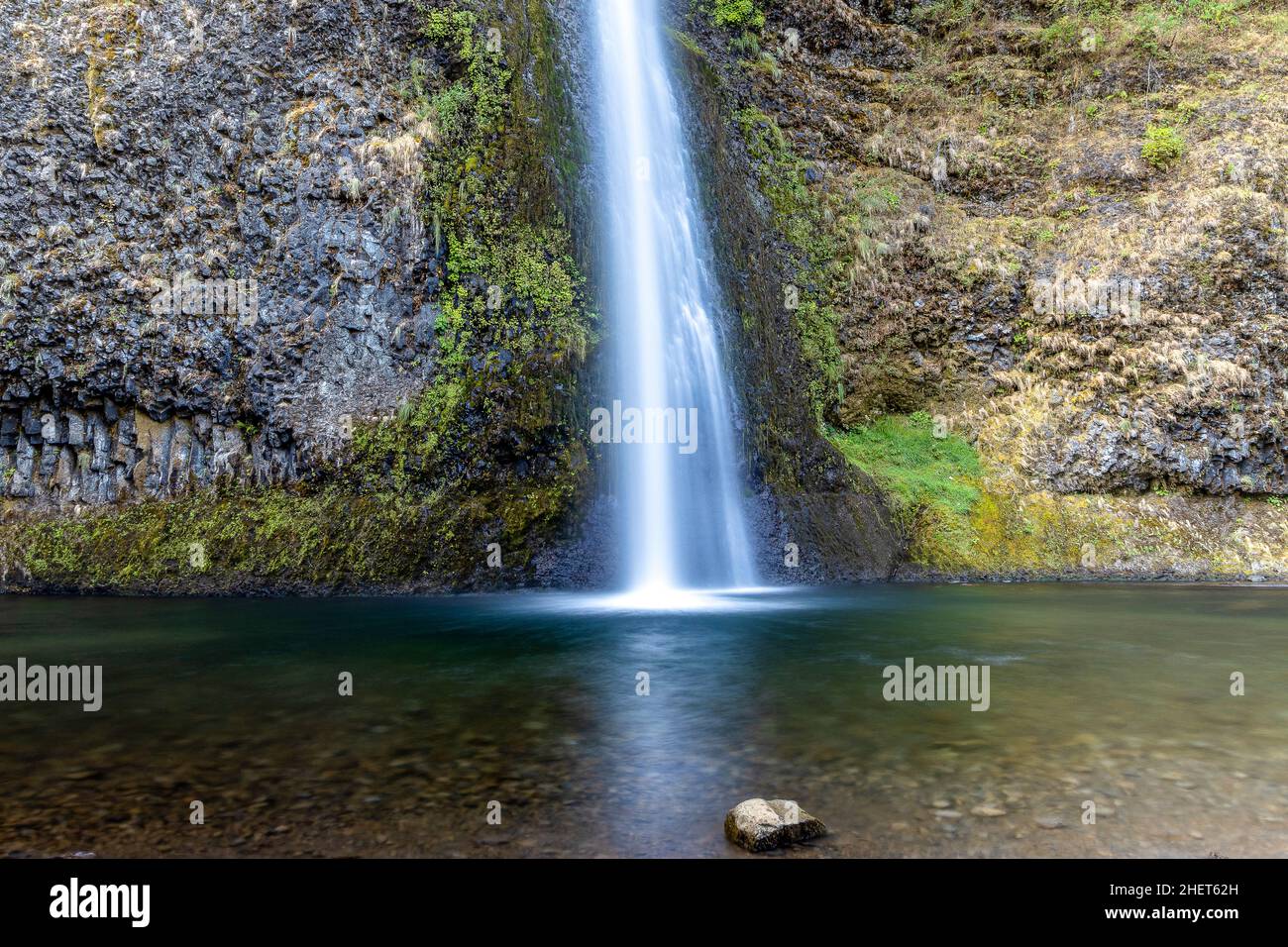 Columbia River Gorge Latourell Falls Oregon USA Stockfoto