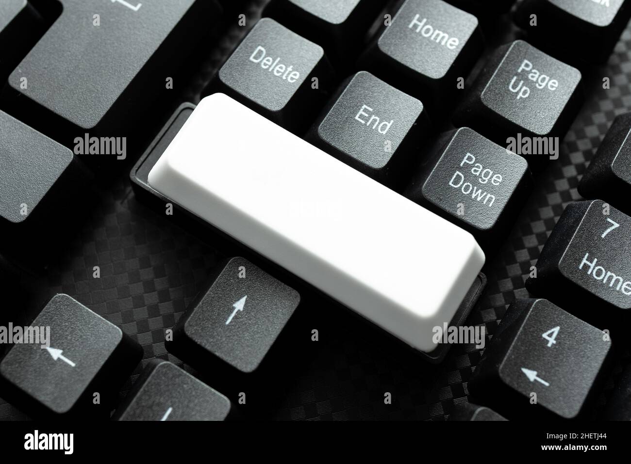 Alte Notizen Erneut Eingeben, Textspiele Spielen, Tippgeschwindigkeit Testen Stockfoto