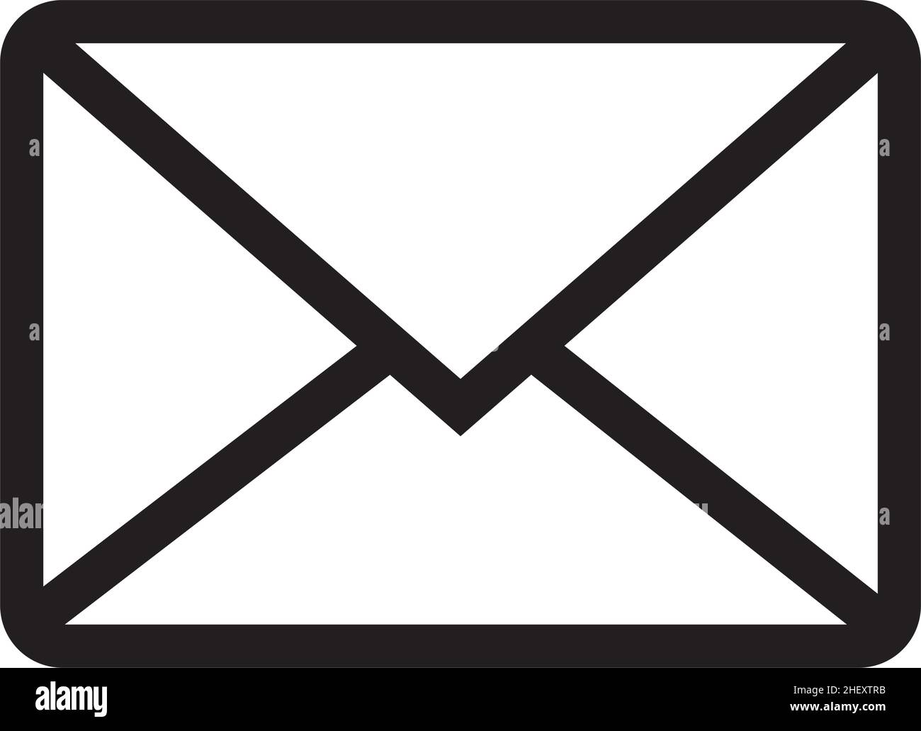 Briefumschlag senden Stock Vektor