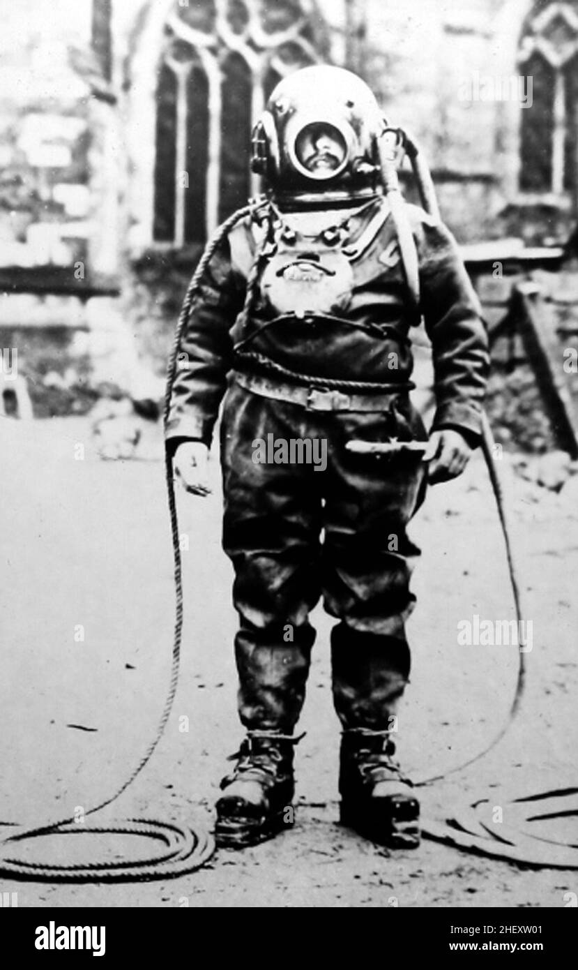 William Walker, Tauch, Winchester Cathedral Stockfoto